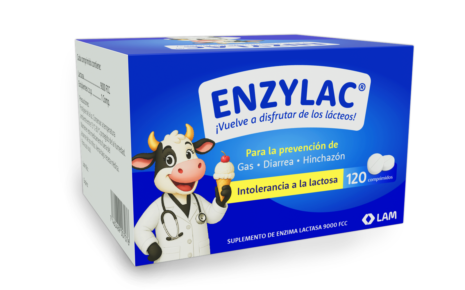 Enzylac 120 comprimidos